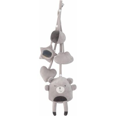 Roba Tappeto per gattonare + arco di gioco, set di appende per trapezio di gioco stile grigio - Set di giochi per bebè Roba Tappeto per gattonare + arco di gioco, set di appende per trapezio di gioco stile grigio - Set di giochi per bebè