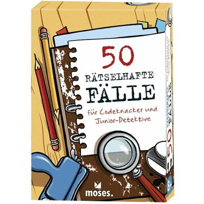 Moses 50 casi enigmatici per code breaker e junior detective (Tedesco, 1 - 10 Giocatori) Moses 50 casi enigmatici per code breaker e junior detective (Tedesco, 1 - 10 Giocatori)