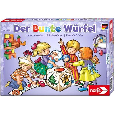 Noris Il cubo colorato (Francese, Inglese, Italiano, Tedesco, 2 - 4 Giocatori) Noris Il cubo colorato (Francese, Inglese, Italiano, Tedesco, 2 - 4 Giocatori)