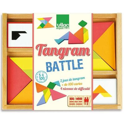 Tangram in Legno Vilac - Giallo - 20x20x3 cm - Gioco Tangram in Legno Vilac - Giallo - 20x20x3 cm - Gioco
