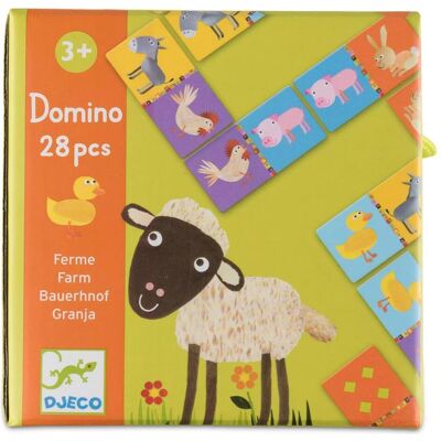 Gioco di Domino La Fattoria - Djeco - Educativo Gioco di Domino La Fattoria - Djeco - Educativo
