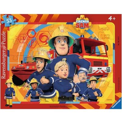 Ravensburger Pompiere Sam (33 pezzi) Ravensburger Pompiere Sam (33 pezzi)