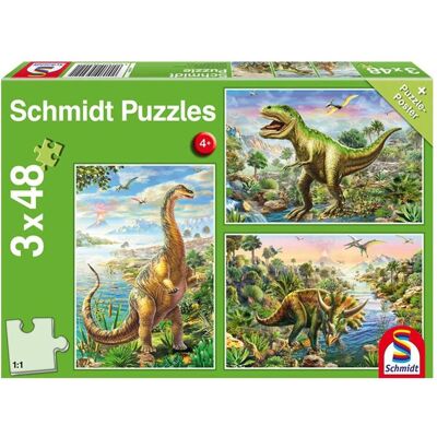 Schmidt Spiele Avventura con i dinosauri (144 pezzi) Schmidt Spiele Avventura con i dinosauri (144 pezzi)