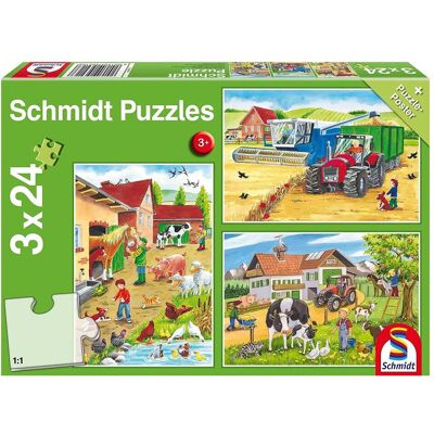 Schmidt Spiele Nella fattoria (72 pezzi) Schmidt Spiele Nella fattoria (72 pezzi)