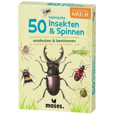 Moses 50 insetti e ragni nativi (Tedesco) Moses 50 insetti e ragni nativi (Tedesco)