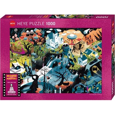 Heye Tim Burton Films (1000 pezzi) Heye Tim Burton Films (1000 pezzi)