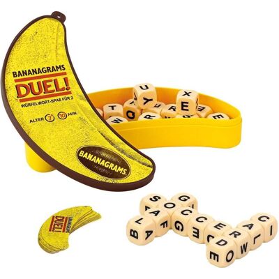 Asmodée Bananagrammi Duello (Francese, Inglese, Italiano, Tedesco, 2 Giocatori) Asmodée Bananagrammi Duello (Francese, Inglese, Italiano, Tedesco, 2 Giocatori)