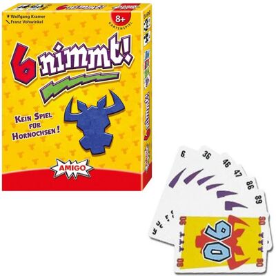 Amigo 04910 Gioco di Carte - 104 Carte, Tedesco, 2-10 Giocatori Amigo 04910 Gioco di Carte - 104 Carte, Tedesco, 2-10 Giocatori