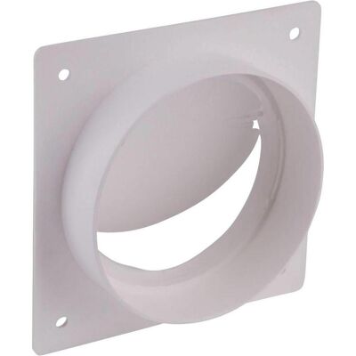 Wallair - N35946 - Bianco - Ø100mm - Valvola antiritorno Wallair - N35946 - Bianco - Ø100mm - Valvola antiritorno