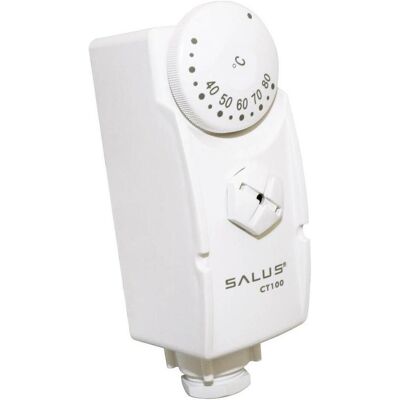Salus Controls Termostato di contatto del tubo da 30 a 90, Termostato, Bianco Salus Controls Termostato di contatto del tubo da 30 a 90, Termostato, Bianco