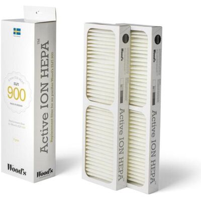 Wood's Active ION-HEPA Filter GRAN 900 (2 Stk.), Accessori trattamento dell'aria Wood's Active ION-HEPA Filter GRAN 900 (2 Stk.), Accessori trattamento dell'aria