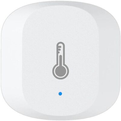 Woox Sensore intelligente di umidità e temperatura, Termometro + Igrometro, Bianco Woox Sensore intelligente di umidità e temperatura, Termometro + Igrometro, Bianco