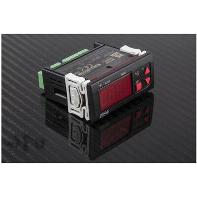 RS PRO Regolatore di temperatura on/off, 35x77, 230V ac, Termostato RS PRO Regolatore di temperatura on/off, 35x77, 230V ac, Termostato