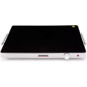 Gastroback 42491 Riscaldatore Elettrico Piatto - Acciaio inox, Nero Gastroback 42491 Riscaldatore Elettrico Piatto - Acciaio inox, Nero