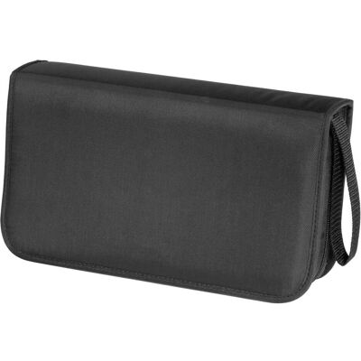 Hama Porta CD-/DVD-Wallet in Nylon 80, nero, Accessori per disco ottico Hama Porta CD-/DVD-Wallet in Nylon 80, nero, Accessori per disco ottico