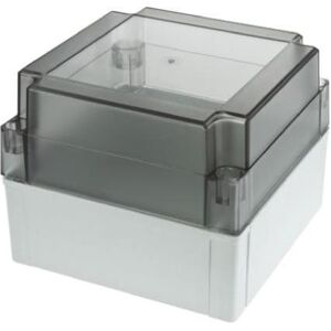 Custodia Fibox PC 125/100 HT - Coperchio fumé trasparente Custodia Fibox PC 125/100 HT - Coperchio fumé trasparente