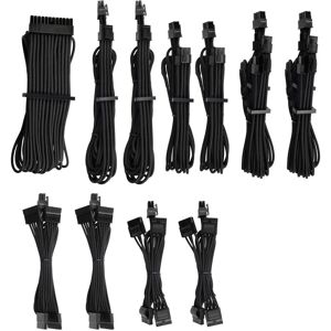 Corsair Cavi PSU Premium Pro-Kit Tipo 4 (61 cm, 24 pin ATX, 8 pin EPS, SATA), Cavo interno (PC) Corsair Cavi PSU Premium Pro-Kit Tipo 4 (61 cm, 24 pin ATX, 8 pin EPS, SATA), Cavo interno (PC)