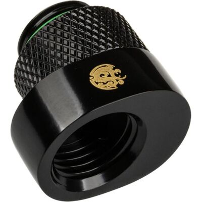 Bitspower Adattatore X-Cross da G1/4" AG a G1/4" IG - offset 5 mm, Accessori raccordi di raffreddamento, Nero Bitspower Adattatore X-Cross da G1/4" AG a G1/4" IG - offset 5 mm, Accessori raccordi di raffreddamento, Nero