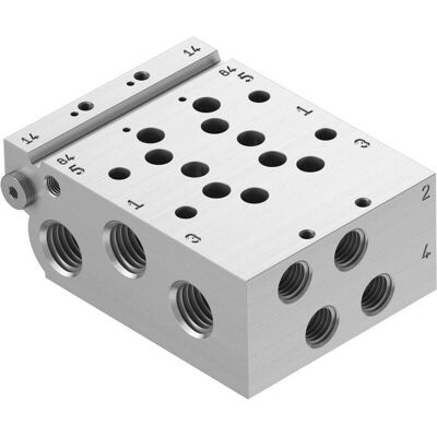 Festo 2 Position G1/4" Size 14 Valve Manifold (Vari), Accessori di elettronica + Alloggiamento Festo 2 Position G1/4" Size 14 Valve Manifold (Vari), Accessori di elettronica + Alloggiamento