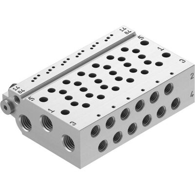 Festo G1/8 VABM 6 Position Valve Manifold (Vari), Accessori di elettronica + Alloggiamento Festo G1/8 VABM 6 Position Valve Manifold (Vari), Accessori di elettronica + Alloggiamento