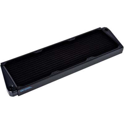 Alphacool NexXxoS ST30 Radiatore X-Flow 420mm in rame pieno (140 mm), Radiatore raffreddamento ad acqua, Nero Alphacool NexXxoS ST30 Radiatore X-Flow 420mm in rame pieno (140 mm), Radiatore raffreddamento ad acqua, Nero