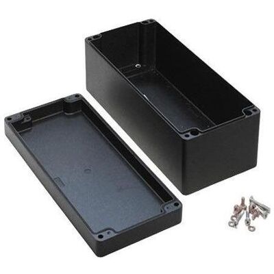 Hammond 1590Z166BK Contenitore universale 3 (Case), Accessori di elettronica + Alloggiamento, Nero Hammond 1590Z166BK Contenitore universale 3 (Case), Accessori di elettronica + Alloggiamento, Nero