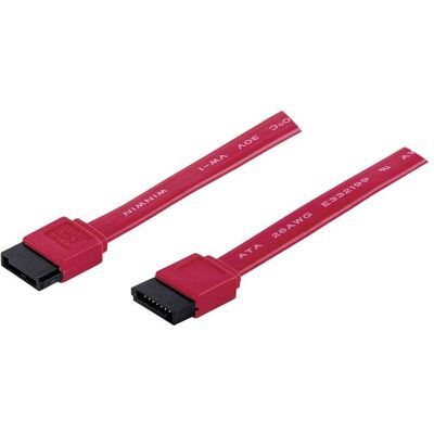 Manhattan Cavo di collegamento del disco rigido (1x presa SATA 7pol. (50 cm, SATA), Cavo interno (PC) Manhattan Cavo di collegamento del disco rigido (1x presa SATA 7pol. (50 cm, SATA), Cavo interno (PC)