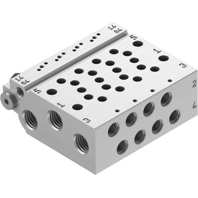 Festo G1/8 VABM 3 Position Valve Manifold (Vari), Accessori di elettronica + Alloggiamento Festo G1/8 VABM 3 Position Valve Manifold (Vari), Accessori di elettronica + Alloggiamento