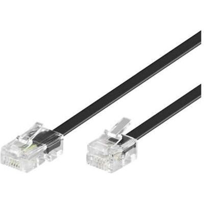 MicroConnect Cavo adattatore da RJ-11 a RJ-45, 1m Nero, Accessori per telefoni MicroConnect Cavo adattatore da RJ-11 a RJ-45, 1m Nero, Accessori per telefoni