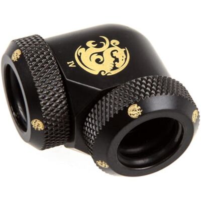 Bitspower Adattatore Multi-Link 90 gradi, Raccordo per raffreddamento, Nero Bitspower Adattatore Multi-Link 90 gradi, Raccordo per raffreddamento, Nero