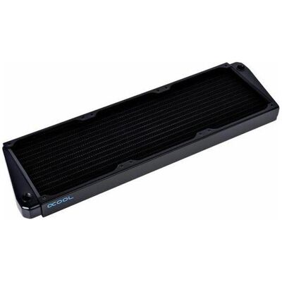 Alphacool NexXxoS ST30 Radiatore X-Flow 420mm in rame pieno (140 mm), Radiatore raffreddamento ad acqua, Nero Alphacool NexXxoS ST30 Radiatore X-Flow 420mm in rame pieno (140 mm), Radiatore raffreddamento ad acqua, Nero