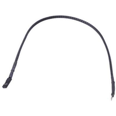 Phobya Cavo di prolunga 2pin presa/spina 30cm Nero (30 cm), Cavo interno (PC) Phobya Cavo di prolunga 2pin presa/spina 30cm Nero (30 cm), Cavo interno (PC)