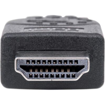 Manhattan HDMI (Typ A) — HDMI (Typ A) (5 m), Cavo video, Nero Manhattan HDMI (Typ A) — HDMI (Typ A) (5 m), Cavo video, Nero