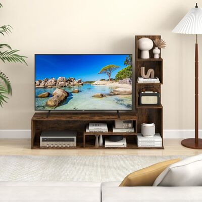 Costway Mobili TV Marrone - Fino a 50" Costway Mobili TV Marrone - Fino a 50"