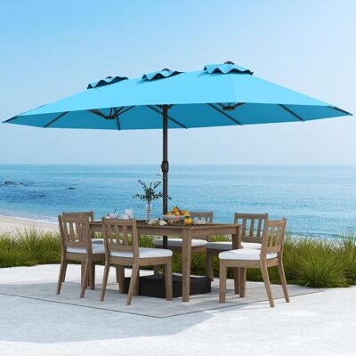 Pallone da terrazza doppio Costway 470 cm - Verde/Azzurro Pallone da terrazza doppio Costway 470 cm - Verde/Azzurro