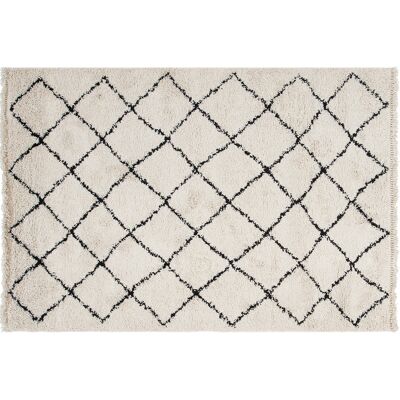 Miliboo Tappeto / scendiletto stile berbero écru 60 x 120 cm ZELIA Miliboo Tappeto / scendiletto stile berbero écru 60 x 120 cm ZELIA