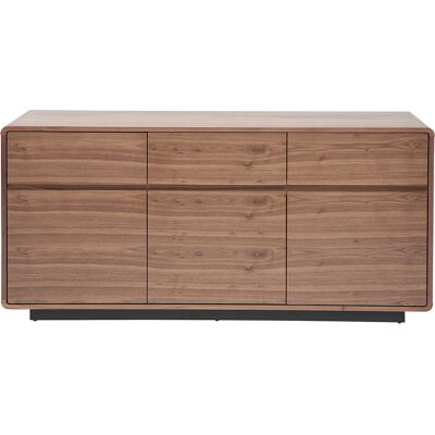 Miliboo Credenza vintage finitura noce 160 cm JAKO Miliboo Credenza vintage finitura noce 160 cm JAKO