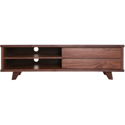 Miliboo Mobile TV Vintage Noce - Stile Scandinavo Anni '50 Miliboo Mobile TV Vintage Noce - Stile Scandinavo Anni '50