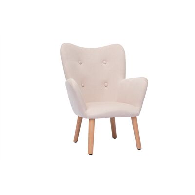 Miliboo Poltrona bambino design rosa BABY BRISTOL Miliboo Poltrona bambino design rosa BABY BRISTOL
