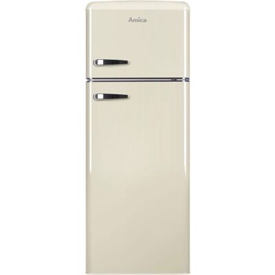 Combinazione frigo-congelatore Amica DTR 374 190 B Stand Retro, larghezza 55 cm Combinazione frigo-congelatore Amica DTR 374 190 B Stand Retro, larghezza 55 cm