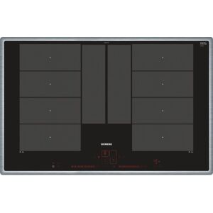 Siemens EX845LYC1E piano cottura Nero, Acciaio inossidabile Da incasso Ceramica 4 Fornello(i) (EX845LYC1E) Siemens EX845LYC1E piano cottura Nero, Acciaio inossidabile Da incasso Ceramica 4 Fornello(i) (EX845LYC1E)