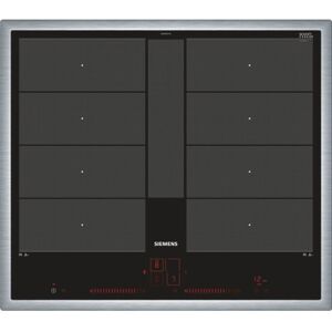 Siemens iQ700 Nero, Acciaio inossidabile Da incasso Piano cottura a induzione 4 Fornello(i) (EX645LYC1E) Siemens iQ700 Nero, Acciaio inossidabile Da incasso Piano cottura a induzione 4 Fornello(i) (EX645LYC1E)