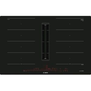 Bosch PXX821D66E, Serie 8, piano cottura con cappa aspirante (induzione), 80 cm, a filo (integrato) Bosch PXX821D66E, Serie 8, piano cottura con cappa aspirante (induzione), 80 cm, a filo (integrato)