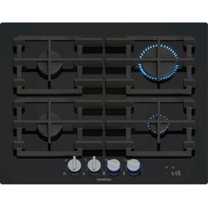 Siemens ER6A6PH40 , iQ700, piano cottura a gas, 60 cm, vetroceramica, nero Siemens ER6A6PH40 , iQ700, piano cottura a gas, 60 cm, vetroceramica, nero