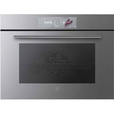 V-ZUG C2T645CHA Combair V2000 45, forno da incasso, vetro a specchio platino, 2104800008 V-ZUG C2T645CHA Combair V2000 45, forno da incasso, vetro a specchio platino, 2104800008