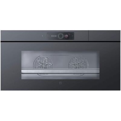 V-ZUG CombiSteamer V6000 45L Grand, forno a vapore, vetro a specchio nero senza maniglie, 2304600007 V-ZUG CombiSteamer V6000 45L Grand, forno a vapore, vetro a specchio nero senza maniglie, 2304600007