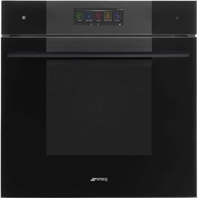SMEG SO6106WAPB3 Forno con funzione microonde e vapore, design Linea, nero, touch control, circa 60 x 60 cm SMEG SO6106WAPB3 Forno con funzione microonde e vapore, design Linea, nero, touch control, circa 60 x 60 cm