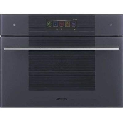 SMEG SO4106WAPG Forno con funzione microonde e vapore, design Linea, Grigio Nettuno, touch control, nicchia 60 x 45 cm SMEG SO4106WAPG Forno con funzione microonde e vapore, design Linea, Grigio Nettuno, touch control, nicchia 60 x 45 cm