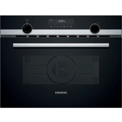 Siemens CM585AGS1 - iQ500 Forno a microonde, acciaio inox, funzione grill, aria calda, 60 x 45 cm Siemens CM585AGS1 - iQ500 Forno a microonde, acciaio inox, funzione grill, aria calda, 60 x 45 cm