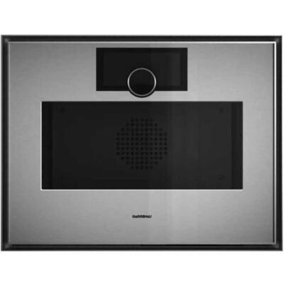 Gaggenau GS451120 Forno compatto combinato a vapore con cerniere a sinistra da incasso finitura inox, vetro fumè, 60 cm Gaggenau GS451120 Forno compatto combinato a vapore con cerniere a sinistra da incasso finitura inox, vetro fumè, 60 cm